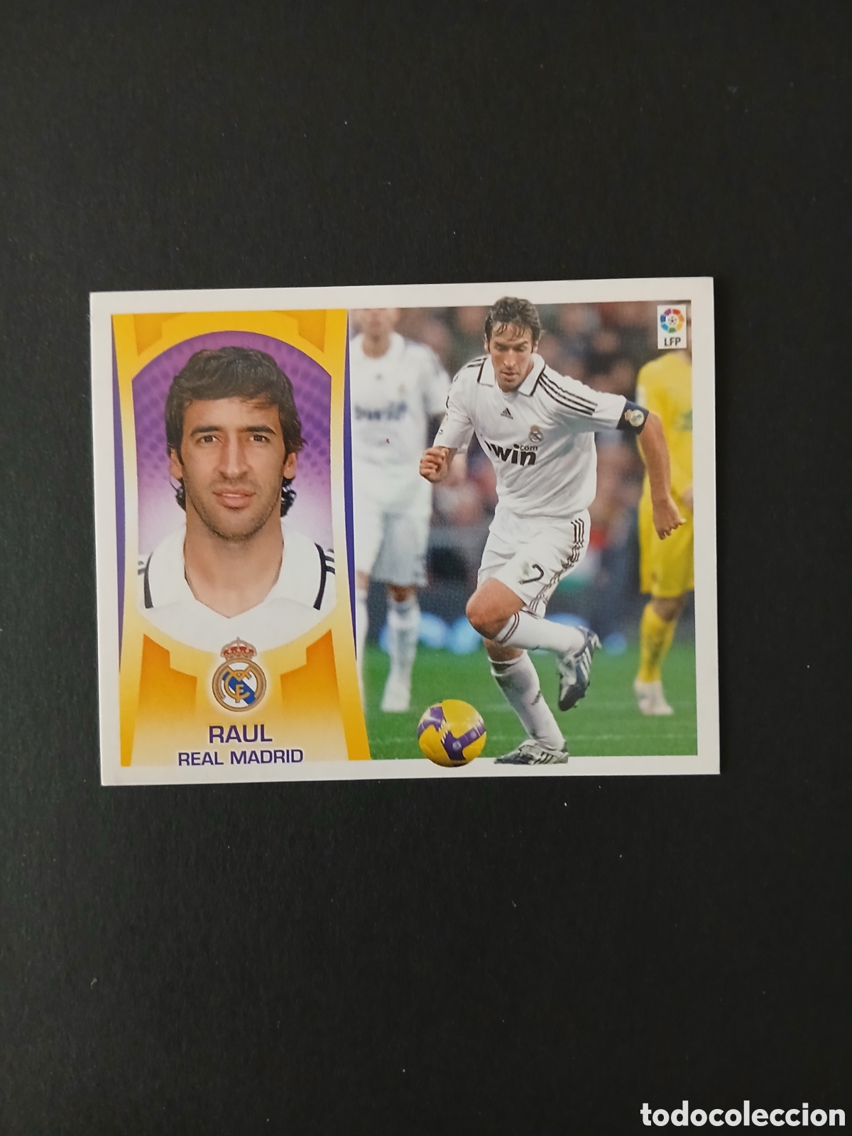 Cartes &agrave; collectionner de Football: L1 RAUL REAL MADRID LIGA ESTE 2009/10 09 10 NUNCA PEGADO SIN PEGAR