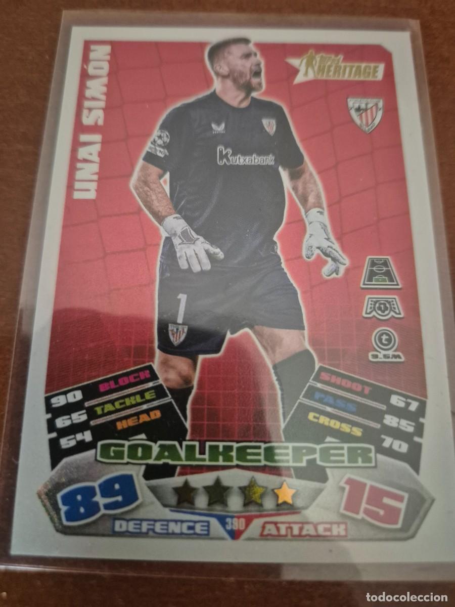 Cromos de f&uacute;tbol: Cromo heritage match attacks 25 26 unai sim&oacute;n - Foto 1