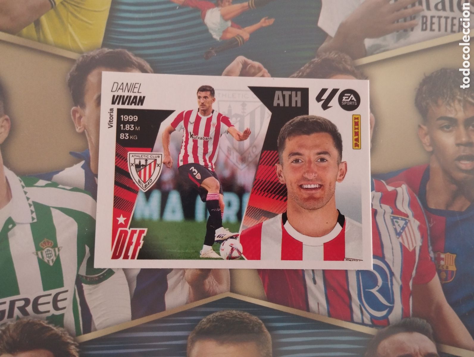Figurine di Calcio: LIGA ESTE 2025 2026 25 26 - PANINI - N&ordm; 6 VIVIAN ATHLETIC CLUB DE BILBAO.