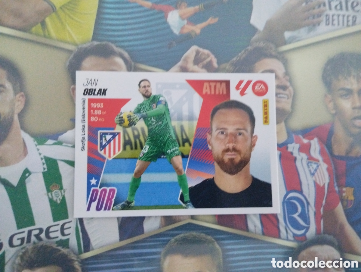 Figurine di Calcio: LIGA ESTE 2025 2026 25 26 - PANINI - N&ordm; 3 OBLAK ATL&Eacute;TICO DE MADRID