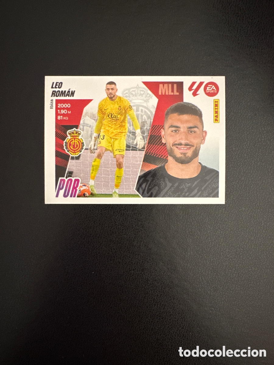 Cromos de F&uacute;tbol: LEO ROMAN NUMERO 3 BIS COLOCA MALLORCA LIGA ESTE 2025 2026
