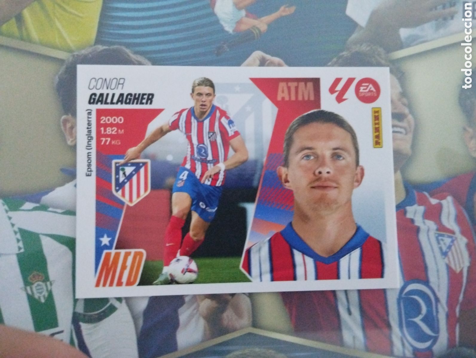 Fu&szlig;ball-Sticker: LIGA ESTE 2025 2026 25 26 - PANINI - N&ordm; 10 GALLAGHER ATL&Eacute;TICO DE MADRID