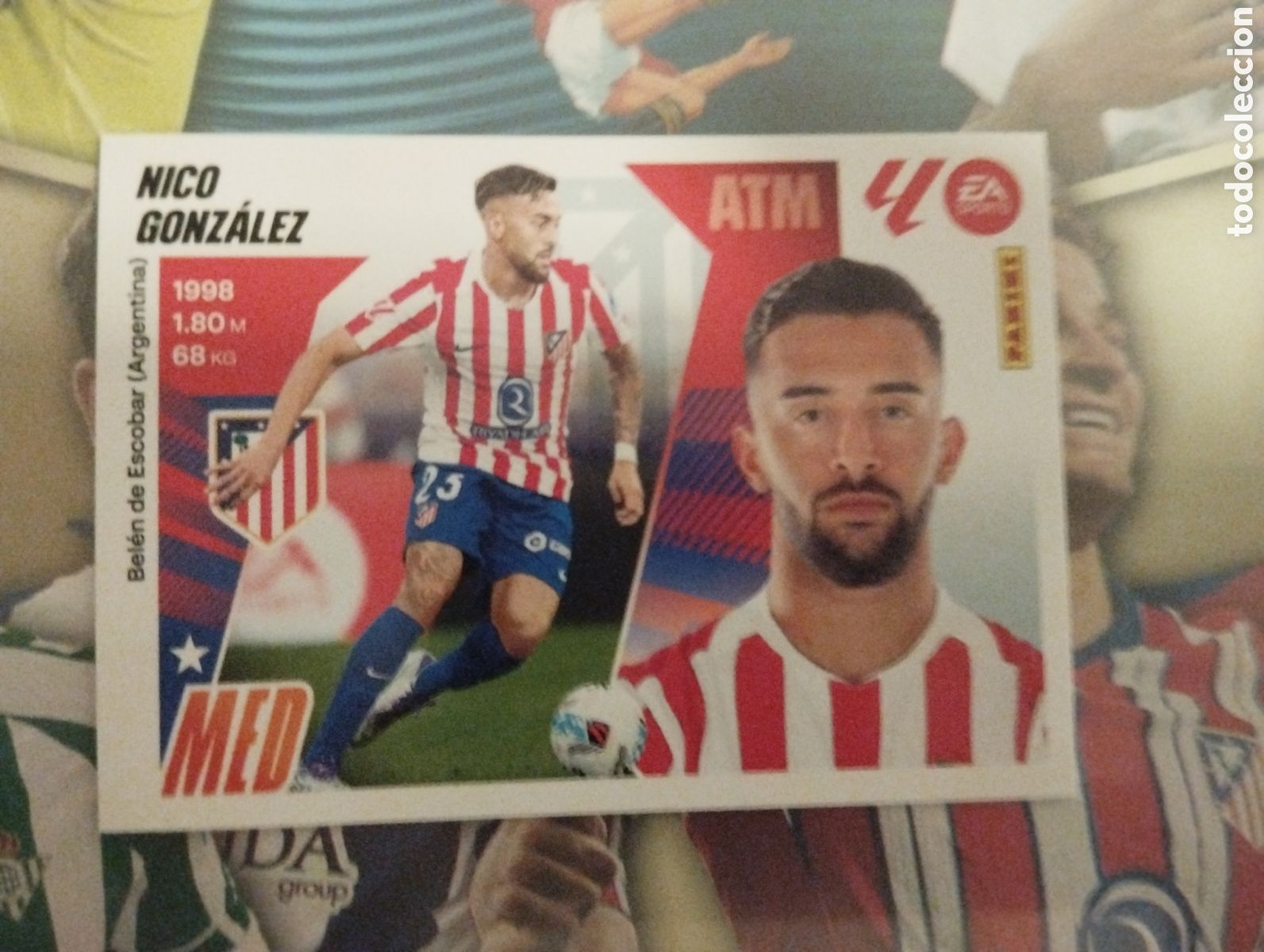 Fu&szlig;ball-Sticker: LIGA ESTE 2025 2026 25 26 - PANINI - N&ordm; 12 BIS NICO GONZ&Aacute;LEZ ATL&Eacute;TICO DE MADRID