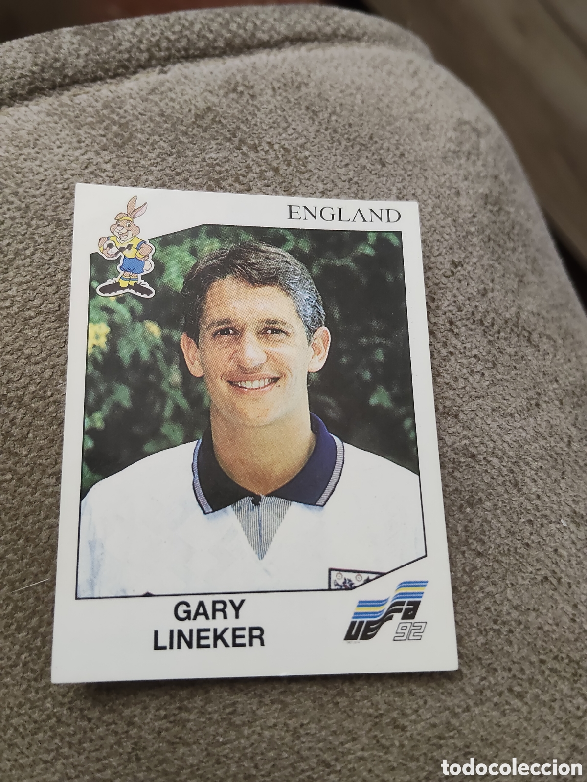 Football Stickers: Panini euro 92 110 Gary Lineker Inglaterra