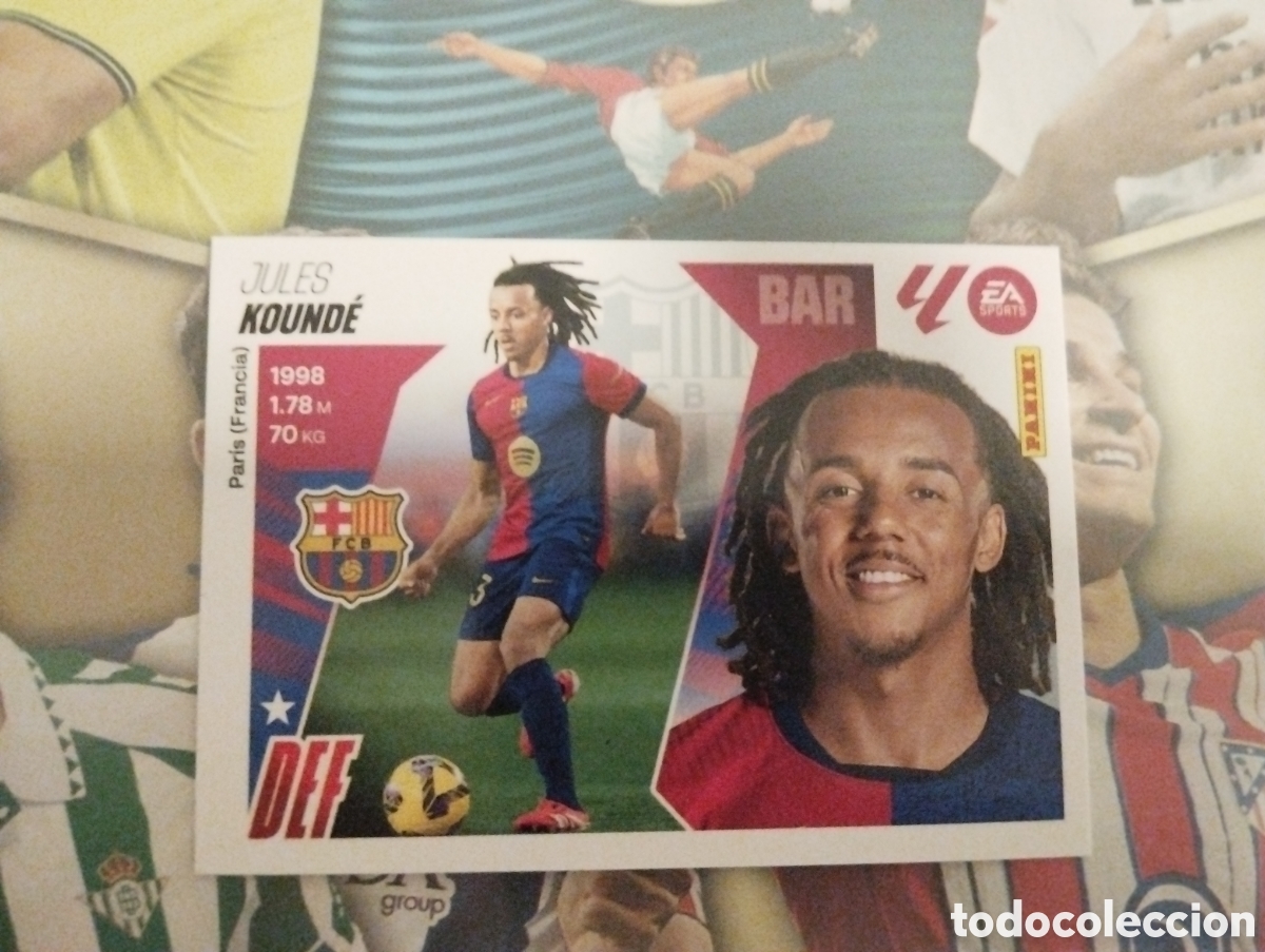 Fu&szlig;ball-Sticker: LIGA ESTE 2025 2026 25 26 - PANINI - N&ordm; 5 KOUNDE FC BARCELONA
