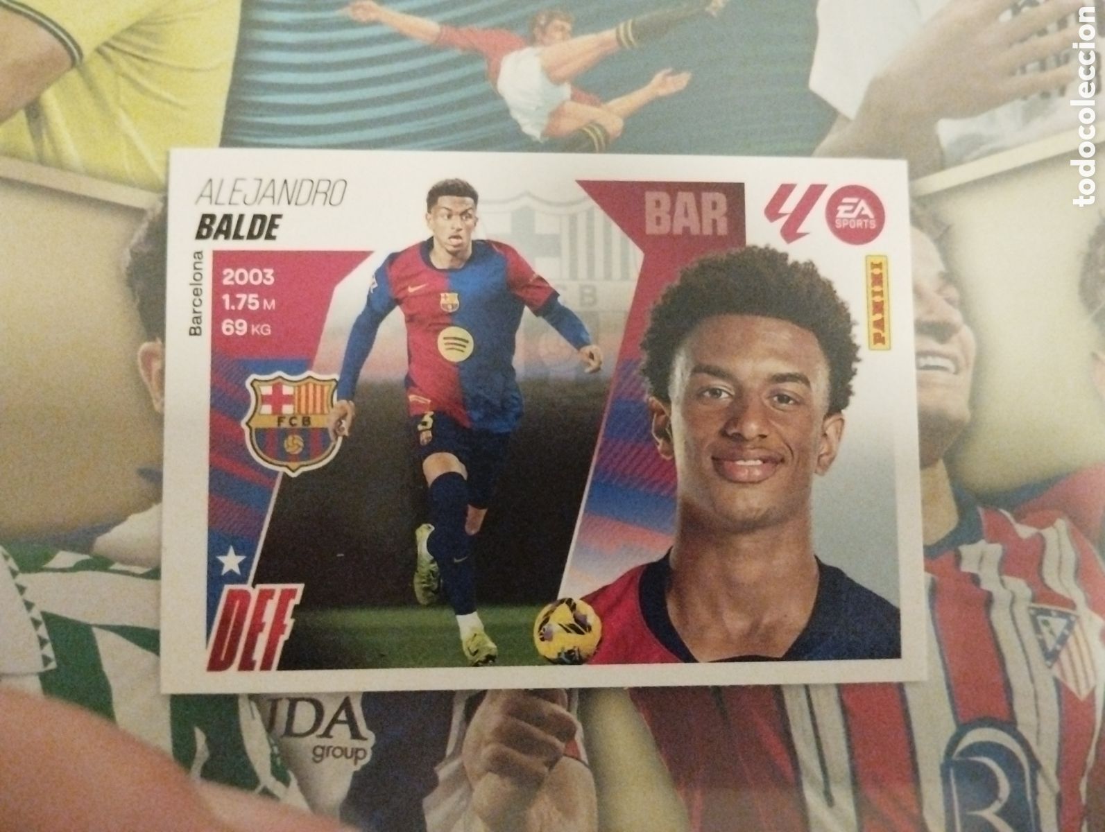 Cromos de Futebol: LIGA ESTE 2025 2026 25 26 - PANINI - N&ordm; 10 A BALDE FC BARCELONA