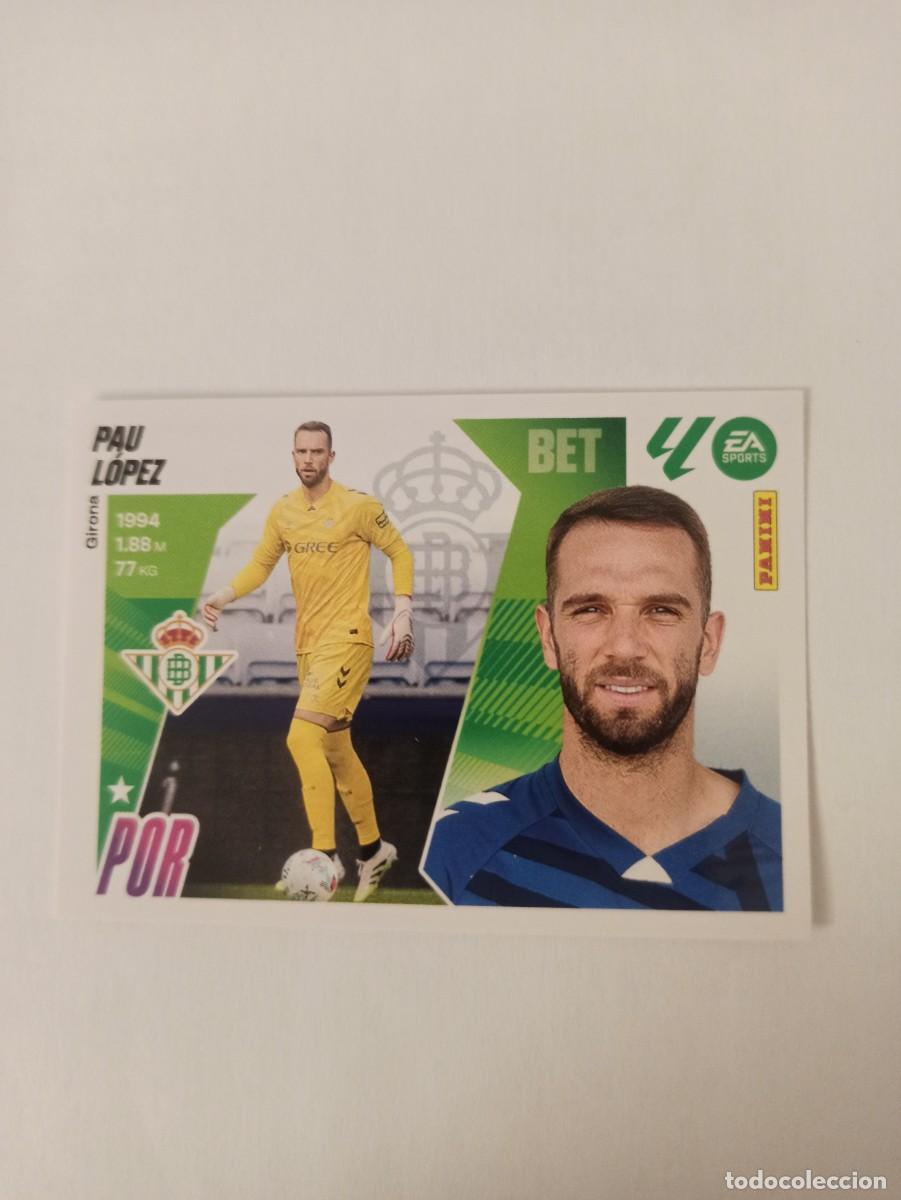 Cromos de F&uacute;tbol: Pau L&oacute;pez 3 - Betis - 2 &ordf; EDICI&Oacute;N - LIGA ESTE 2025 2026 - 25 26 - PANINI