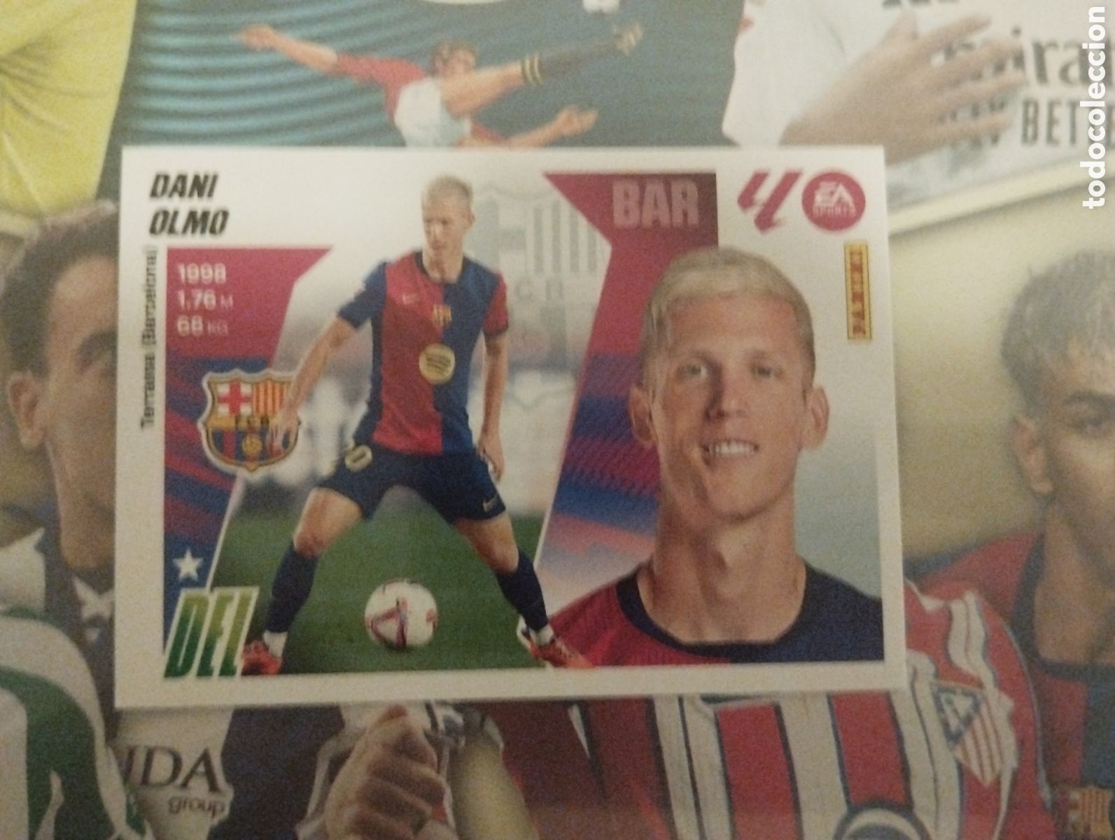 Cromos de Futebol: LIGA ESTE 2025 2026 25 26 - PANINI - N&ordm; 16 DANI OLMO FC BARCELONA
