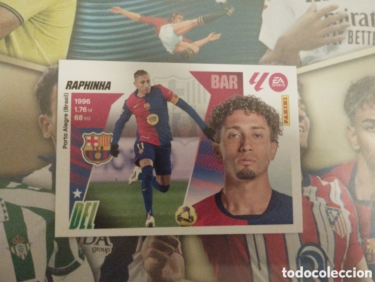 Fu&szlig;ball-Sticker: LIGA ESTE 2025 2026 25 26 - PANINI - N&ordm; 18 RAPHINHA FC BARCELONA