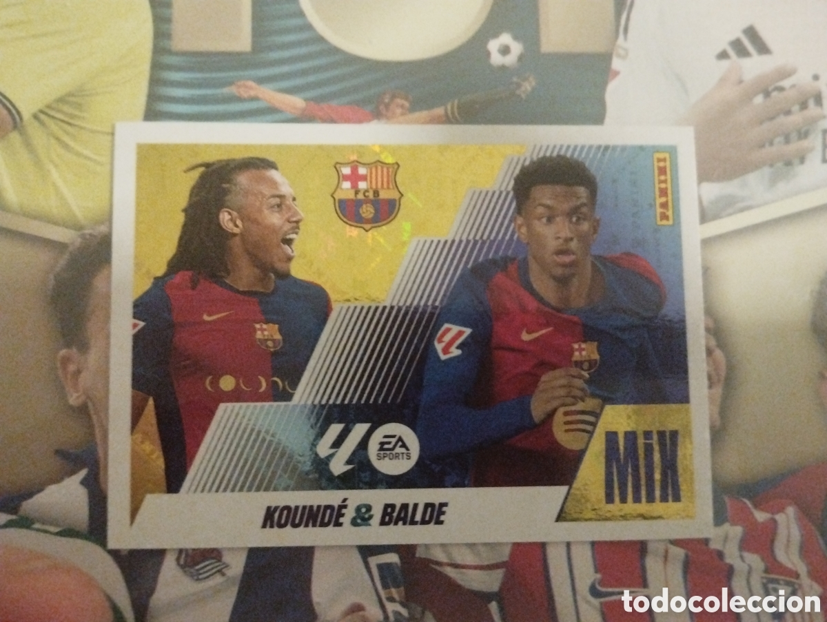 Figurine di Calcio: LIGA ESTE 2025 2026 25 26 - PANINI - N&ordm; 4 BIS KOUNDE & BALDE MIX FC BARCELONA