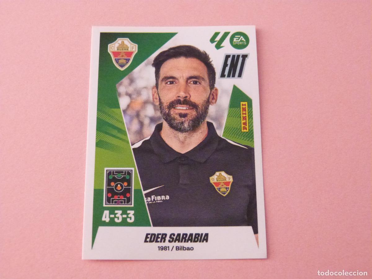 Cromos de f&uacute;tbol: CROMO FUTBOL SARABIA ELCHE C.F. SIN PEGAR N&ordm; 2 LIGA ESTE 2025-2026/25-26 PANINI