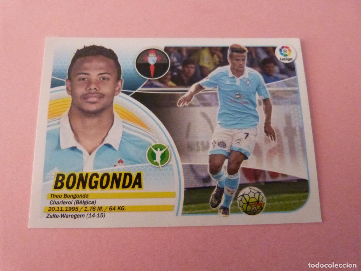Cromos de F&uacute;tbol: CROMO FUTBOL BONGONDA CELTA DE VIGO SIN PEGAR N&ordm; 14 B LIGA ESTE 2016-2017/16-17 PANINI