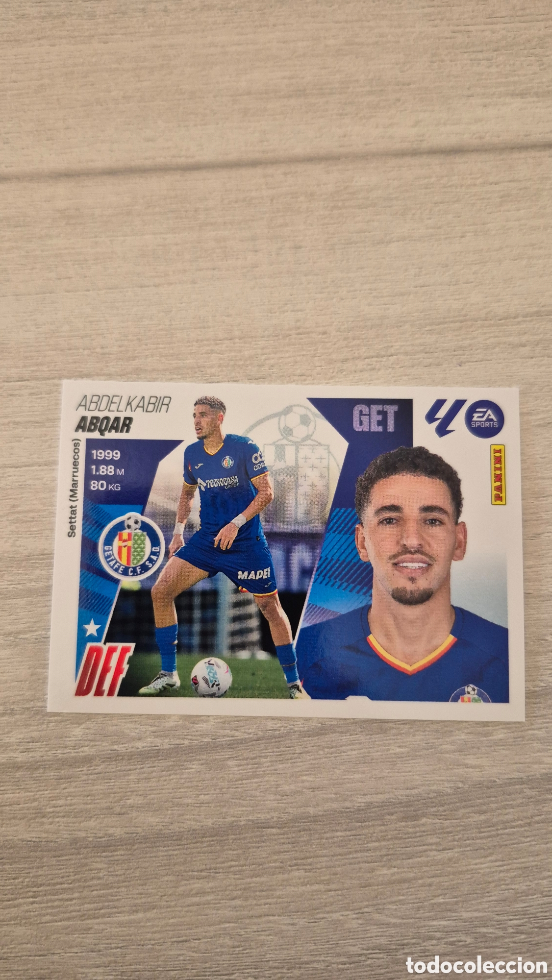 Figurine di Calcio: N&deg;7Bis Getafe Abqar Liga Este 25/26