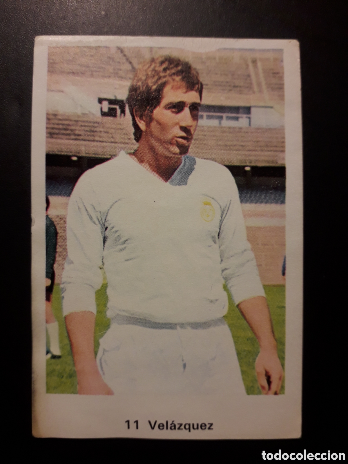 Cromos de F&uacute;tbol: VEL&Aacute;ZQUEZ REAL MADRID N&deg; 11 RUIZ ROMERO 1972-1973. 72-73 SIN PEGAR, ALG&Uacute;N DEFECTO PEDIDO M&Iacute;NIMO 3&euro;