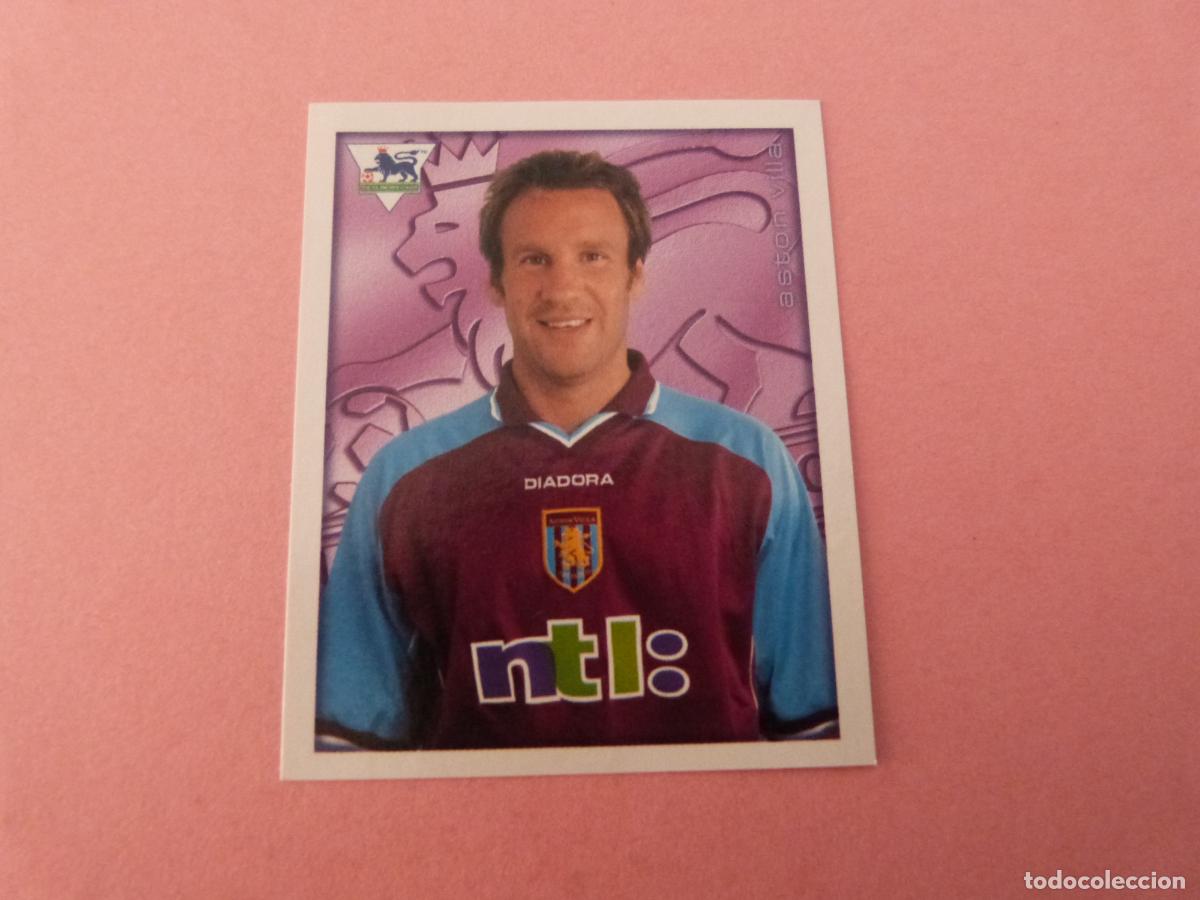 Figurine di Calcio: CROMO FUTBOL PAUL MERSON ASTON VILLA SIN PEGAR N&ordm; 39 PREMIER LEAGUE 2001/01 MERLIN