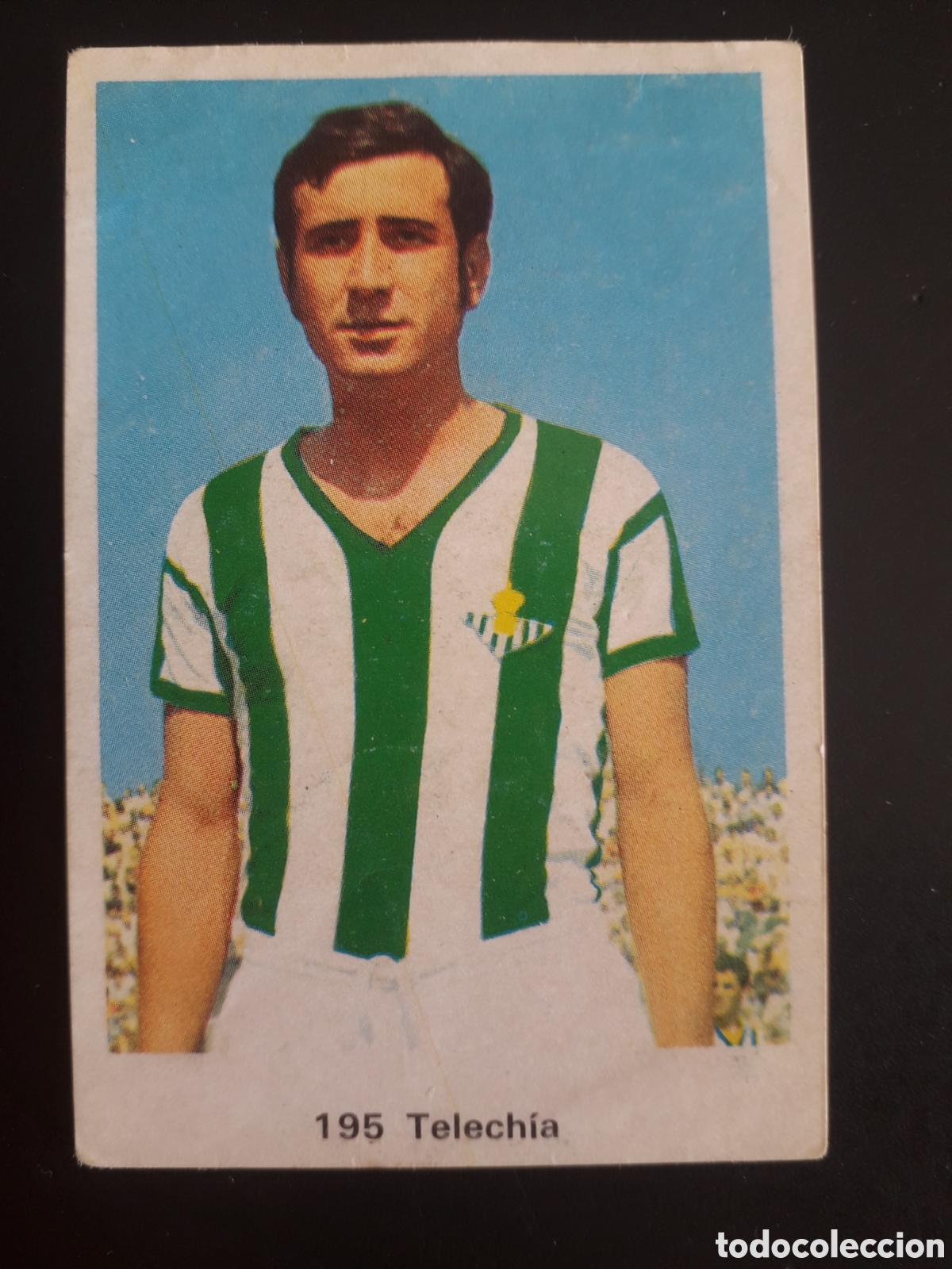 Cromos de f&uacute;tbol: TELECH&Iacute;A BETIS N&deg; 195 RUIZ ROMERO 1972-1973. 72-73 DESPEGADO PEDIDO M&Iacute;NIMO 3&euro;