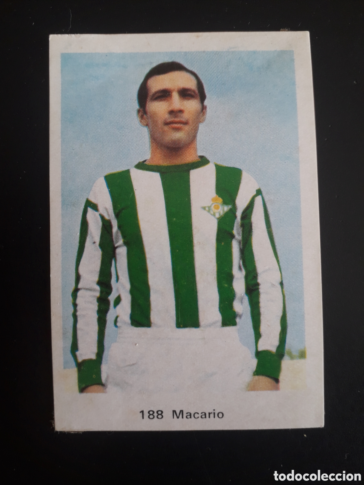 Cromos de f&uacute;tbol: MACARIO BETIS N&deg; 188 RUIZ ROMERO 1972-1973. 72-73 DESPEGADO PEDIDO M&Iacute;NIMO 3&euro;