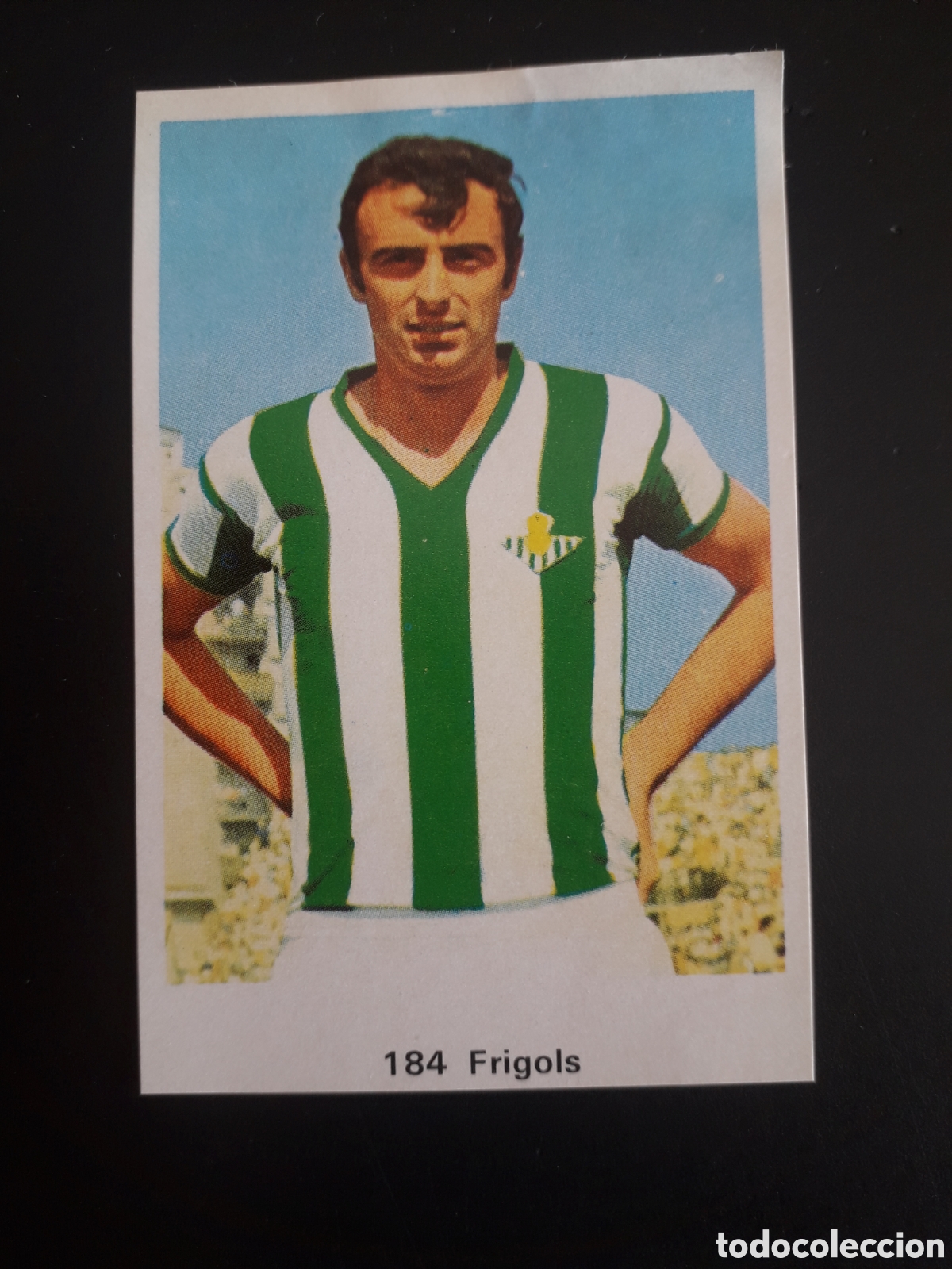 Cromos de f&uacute;tbol: FRIGOLS BETIS N&deg; 184 RUIZ ROMERO 1972-1973. 72-73 DESPEGADO PEDIDO M&Iacute;NIMO 3&euro;