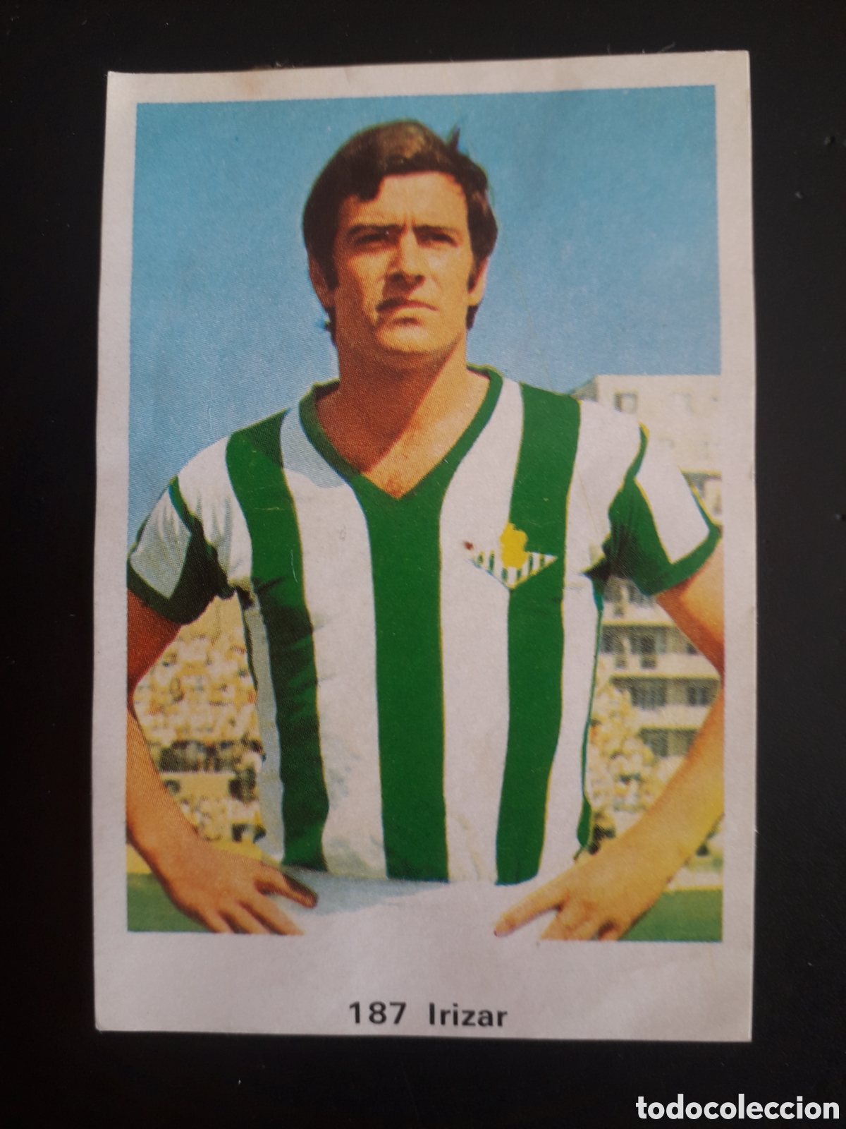 Cromos de f&uacute;tbol: IRIZAR BETIS N&deg; 187 RUIZ ROMERO 1972-1973. 72-73 DESPEGADO PEDIDO M&Iacute;NIMO 3&euro;