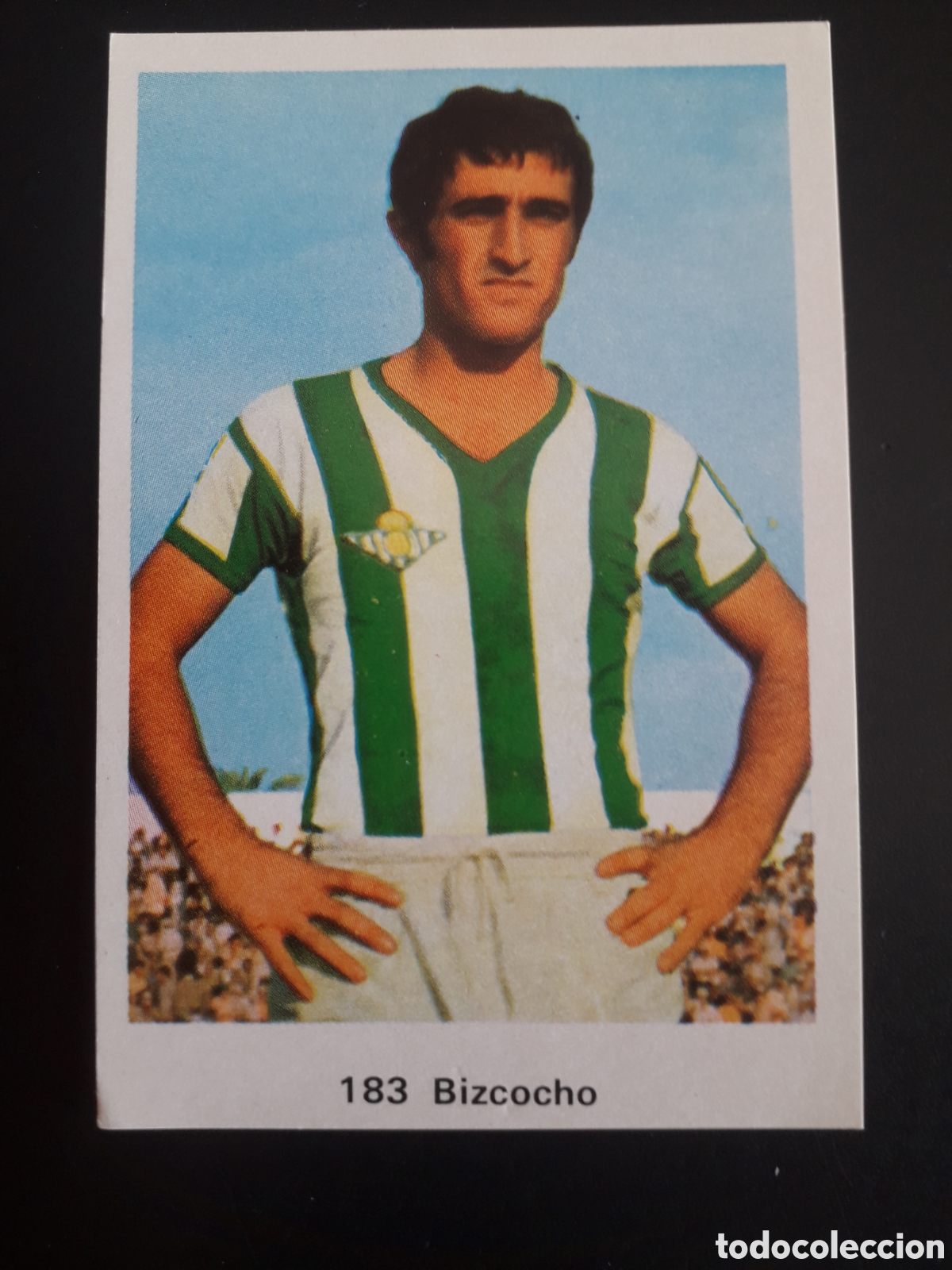 Cromos de f&uacute;tbol: BIZCOCHO BETIS N&deg; 183 RUIZ ROMERO 1972-1973. 72-73 SIN PEGAR PEDIDO M&Iacute;NIMO 3&euro;