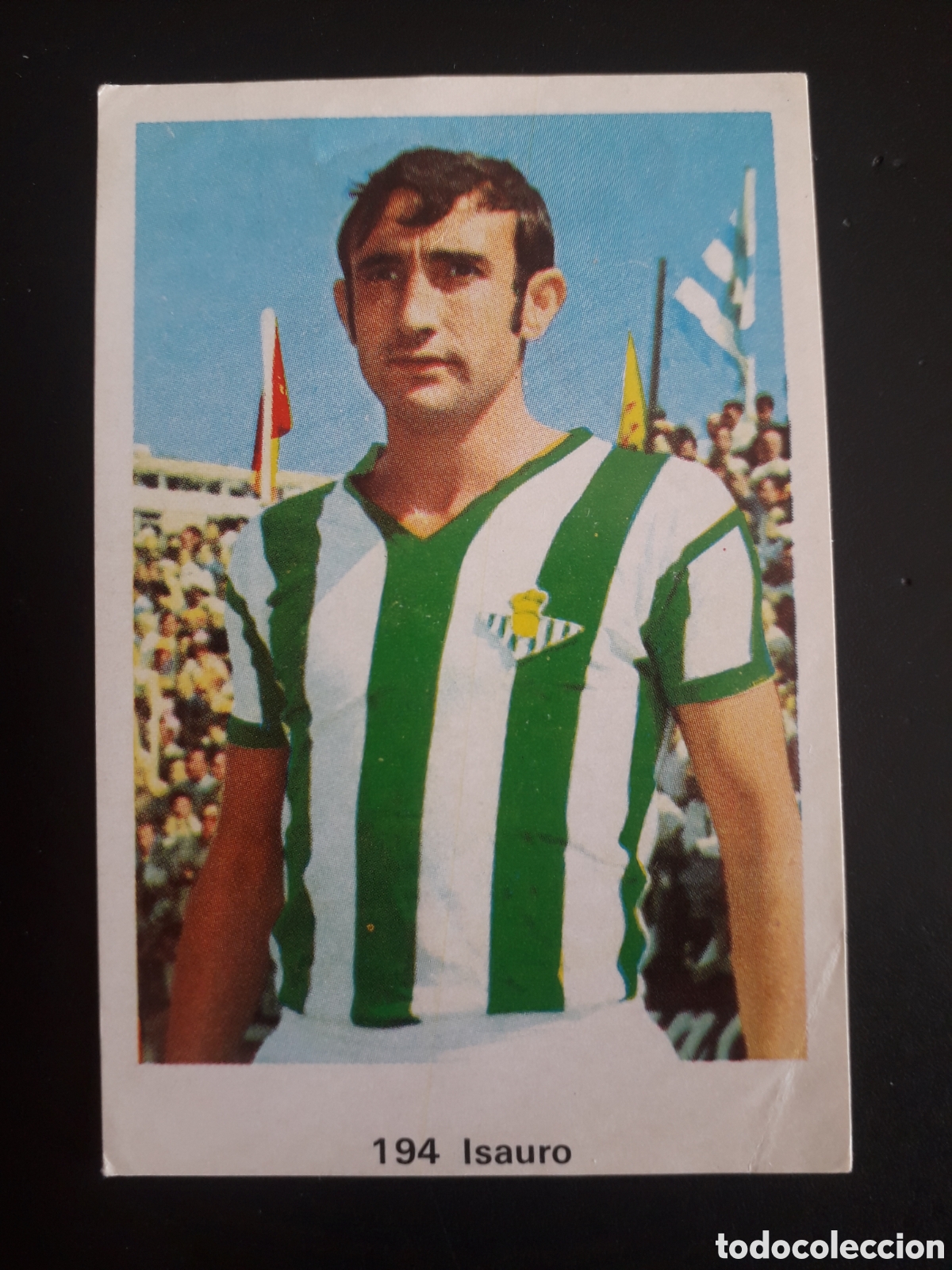 Cromos de f&uacute;tbol: ISAURO BETIS N&deg; 194 RUIZ ROMERO 1972-1973. 72-73 SIN PEGAR, ARRUGA PEDIDO M&Iacute;NIMO 3&euro;