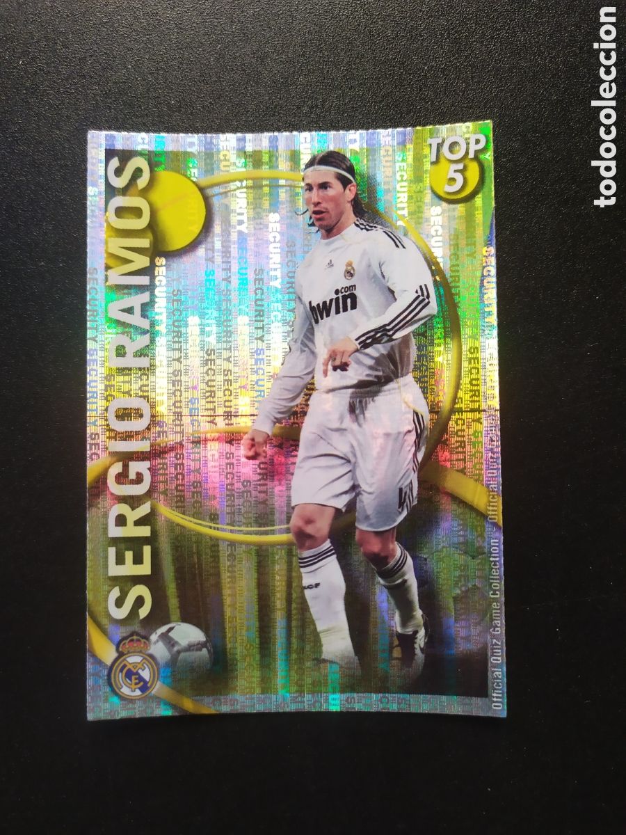 Cromos de F&uacute;tbol: Mundicromo fichas Liga 2010 2011 10 11 Sergio Ramos top security n&deg; 569 Real Madrid