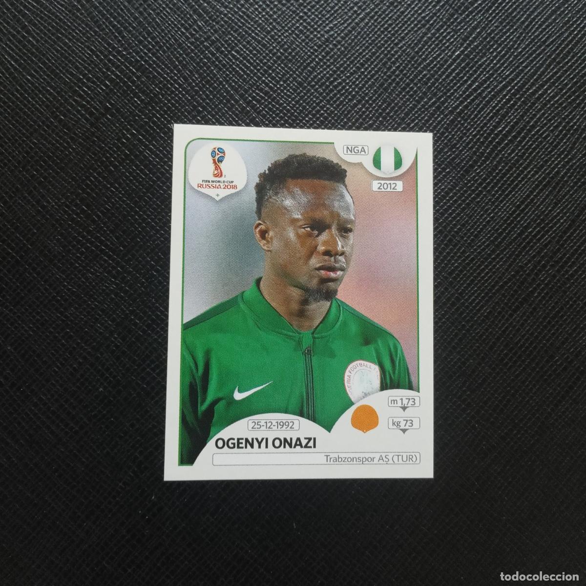 Cromos de f&uacute;tbol: 342 ONAZI NIGERIA PANINI WORLD MUNDIAL RUSSIA RUSIA 2018 FUTBOL 18 - SIN PEGAR - CJ1