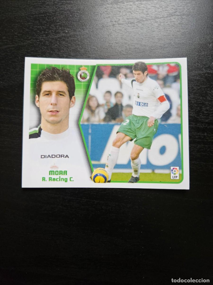 Fu&szlig;ball-Sticker: MORA RACING SANTANDER LIGA ESTE 05 06 2005 2006 SIN PEGAR NUNCA PEGADO