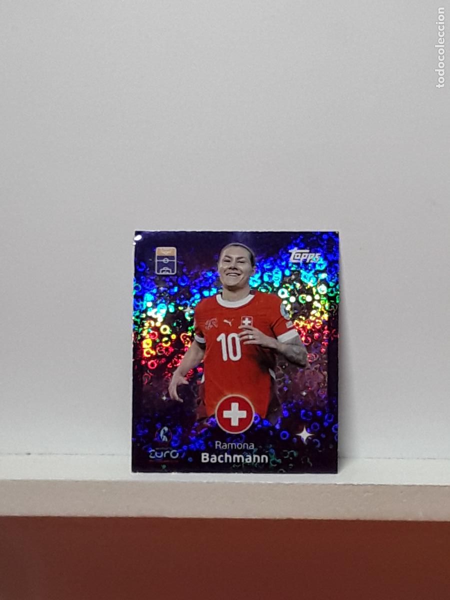 Fu&szlig;ball-Sticker: EURO FEMENINO SUIZA 2025 WOMEN'S SWITZERLAND ALBUM TOPPS N 164 SUIZA RAMONA BACHMANN