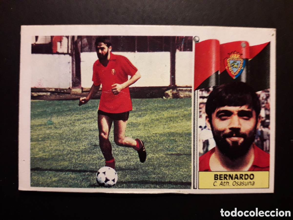 Cromos de F&uacute;tbol: BERNARDO OSASUNA FICHAJE N&deg; 10 ED ESTE 1986-1987 86-87 DESPEGADO PEDIDO M&Iacute;NIMO 3&euro;