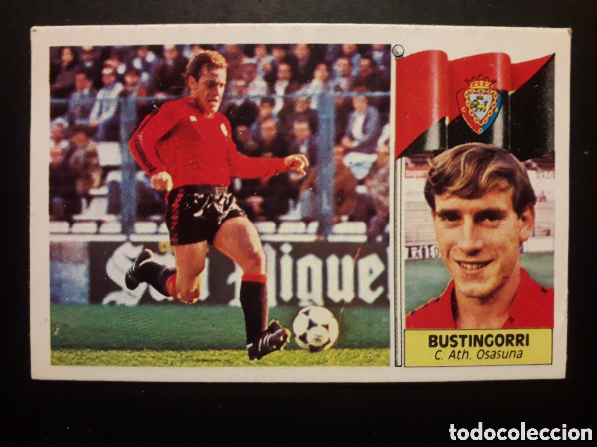 Cromos de F&uacute;tbol: BUSTINGORRI OSASUNA ED ESTE 1986-1987 86-87 DESPEGADO, PEDIDO M&Iacute;NIMO 3&euro;