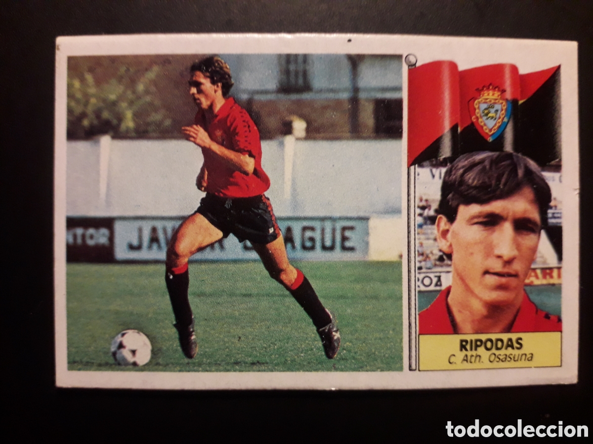 Cromos de F&uacute;tbol: R&Iacute;PODAS OSASUNA ED ESTE 1986-1987 86-87 DESPEGADO, PEDIDO M&Iacute;NIMO 3&euro;