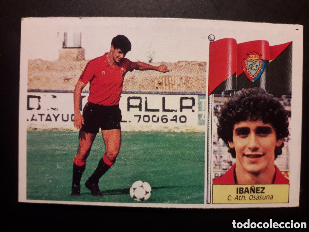 Cromos de F&uacute;tbol: IB&Aacute;&Ntilde;EZ OSASUNA ED ESTE 1986-1987 86-87 DESPEGADO, PEDIDO M&Iacute;NIMO 3&euro;