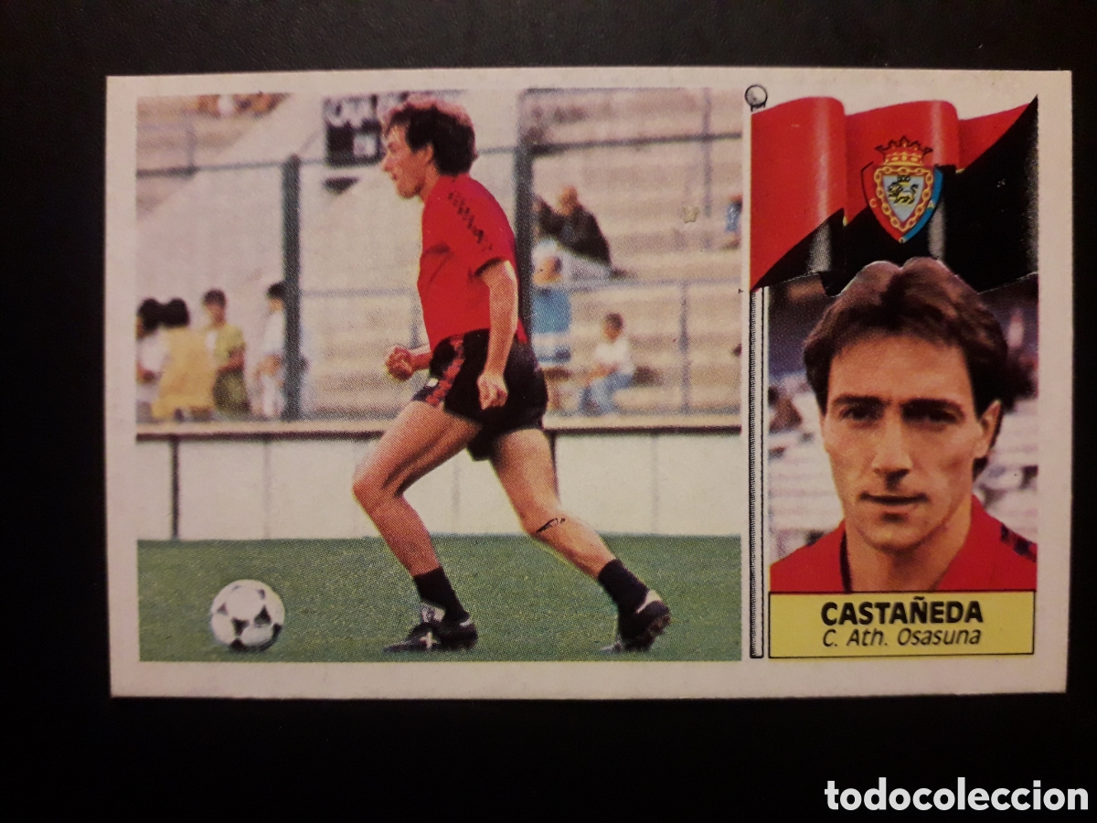 Cromos de F&uacute;tbol: CASTA&Ntilde;EDA OSASUNA ED ESTE 1986-1987 86-87 DESPEGADO, PEDIDO M&Iacute;NIMO 3&euro;