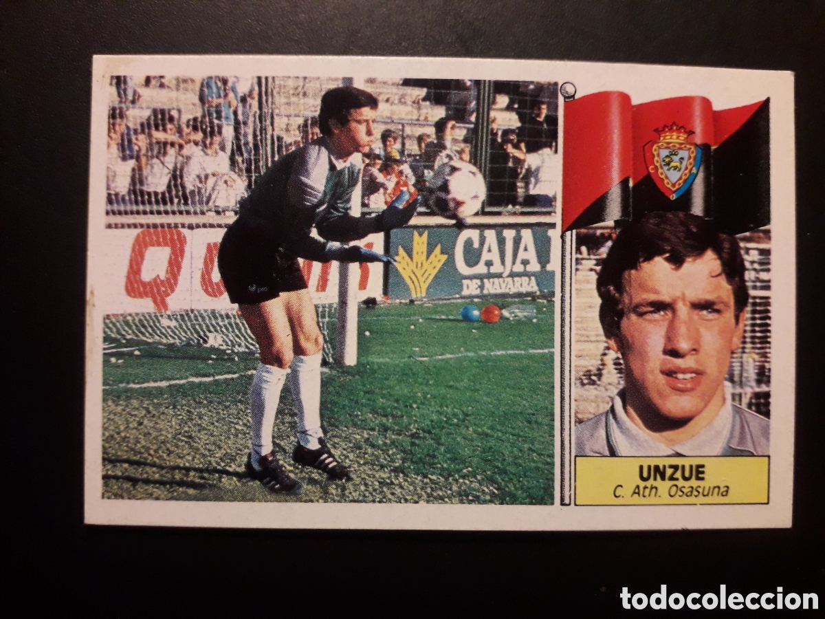 Cromos de F&uacute;tbol: UNZUE OSASUNA ED ESTE 1986-1987 86-87 DESPEGADO, PEDIDO M&Iacute;NIMO 3&euro;