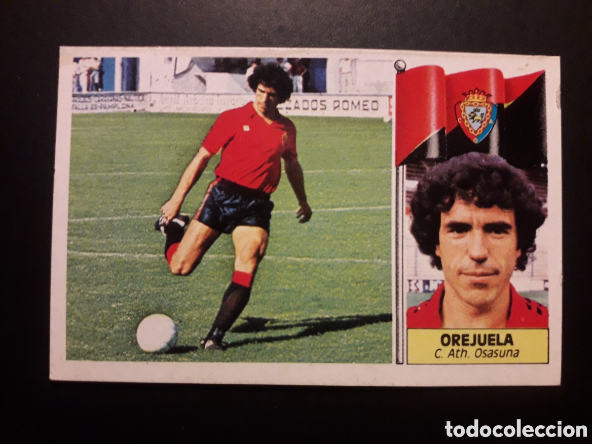 Cromos de F&uacute;tbol: OREJUELA OSASUNA ED ESTE 1986-1987 86-87 DESPEGADO, PEDIDO M&Iacute;NIMO 3&euro;