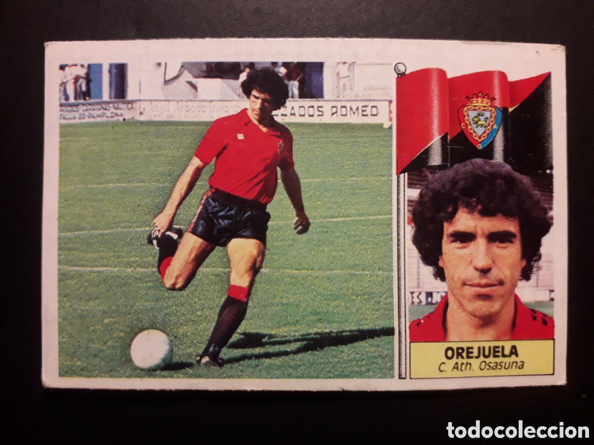 Cromos de F&uacute;tbol: OREJUELA OSASUNA ED ESTE 1986-1987 86-87 DESPEGADO, PEDIDO M&Iacute;NIMO 3&euro;