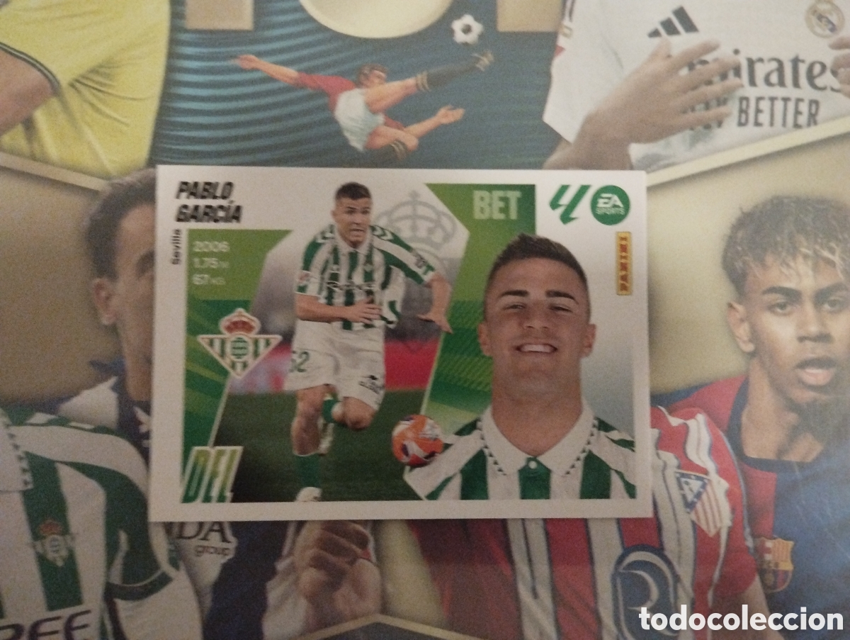 Fu&szlig;ball-Sticker: LIGA ESTE 2025 2026 25 26 - PANINI - N&ordm; 16 PABLO GARC&Iacute;A REAL BETIS BALOMPI&Eacute;