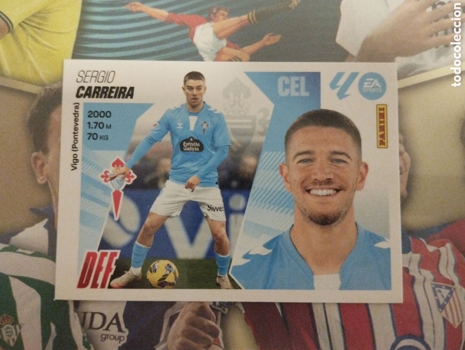 Cromos de F&uacute;tbol: LIGA ESTE 2025 2026 25 26 - PANINI - N&ordm; 6 CARREIRA REAL CLUB CELTA DE VIGO