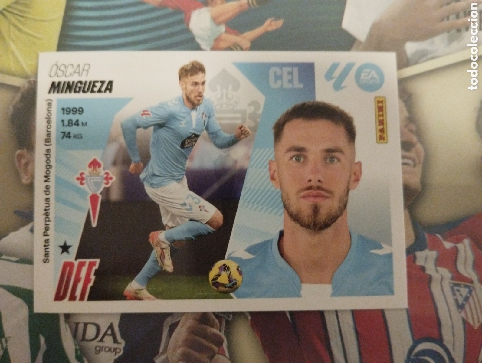 Cromos de F&uacute;tbol: LIGA ESTE 2025 2026 25 26 - PANINI - N&ordm; 9 MINGUEZA REAL CLUB CELTA DE VIGO