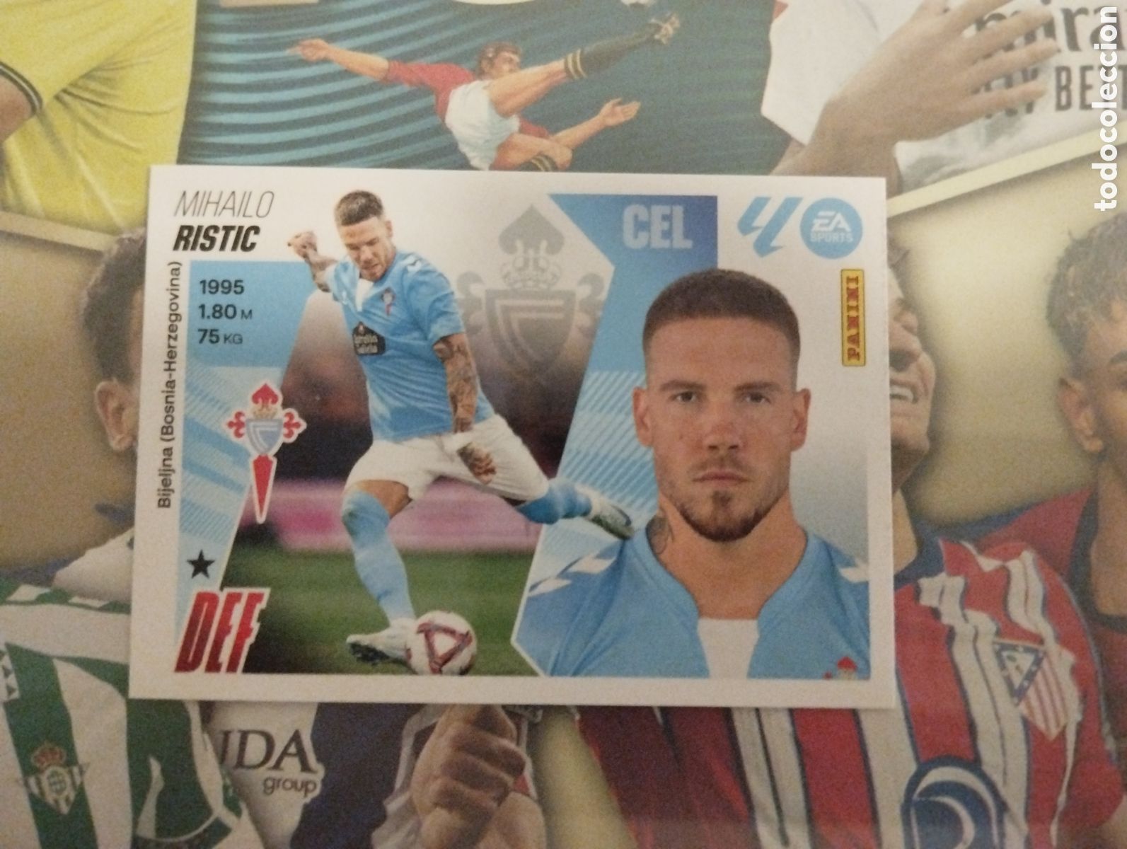 Cromos de F&uacute;tbol: LIGA ESTE 2025 2026 25 26 - PANINI - N&ordm; 10 B RISTIC REAL CLUB CELTA DE VIGO
