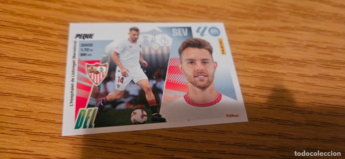 Cromos de f&uacute;tbol: peque 16 sevilla este 2025 2026 25 26 sin pegar