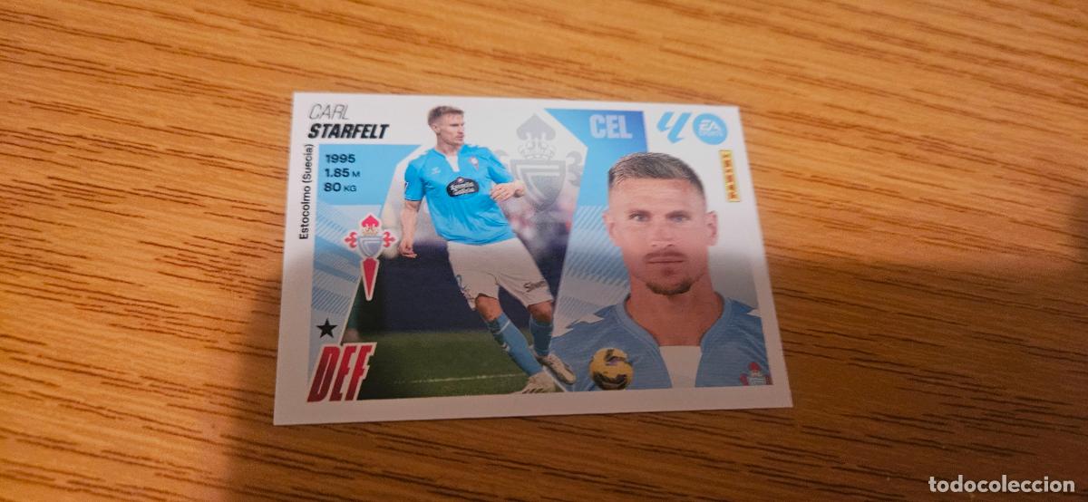 Cromos de f&uacute;tbol: starfelt 8 celta este 2025 2026 25 26 sin pegar