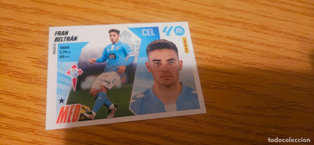 Cromos de f&uacute;tbol: beltran 11 celta este 2025 2026 25 26 sin pegar