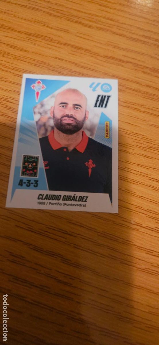 Cromos de f&uacute;tbol: giralndez 2 elta este 2025 2026 25 26 sin pegar