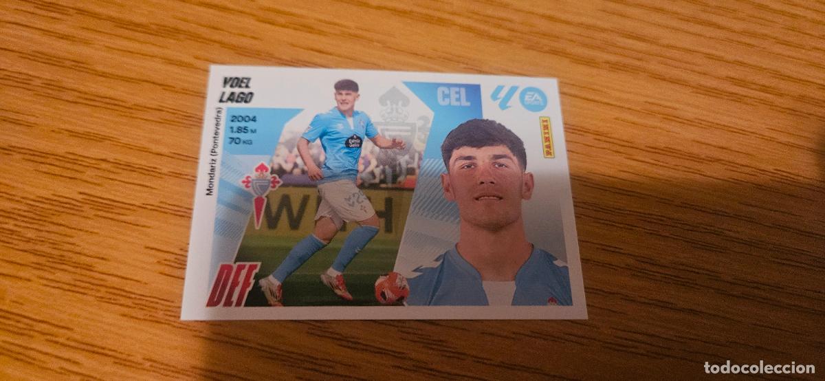 Cromos de f&uacute;tbol: lago 7b celta este 2025 2026 25 26 sin pegar