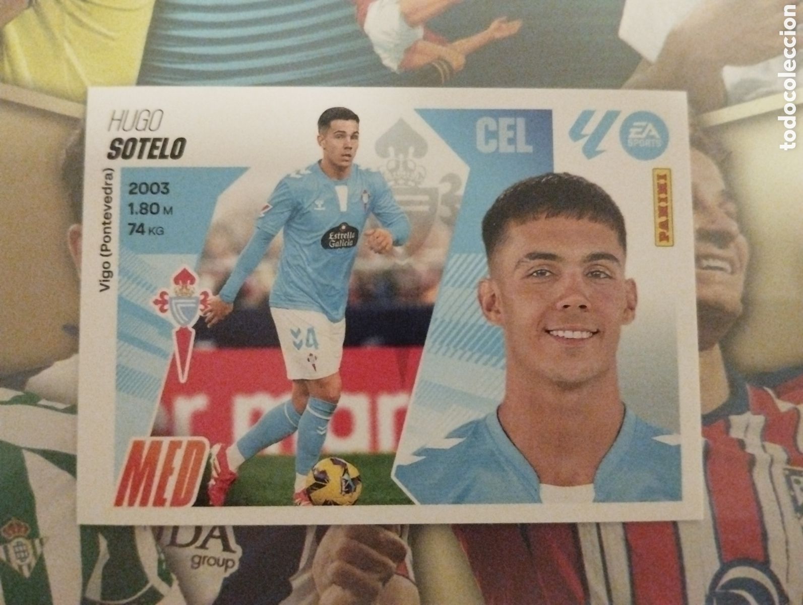 Cromos de F&uacute;tbol: LIGA ESTE 2025 2026 25 26 - PANINI - N&ordm; 15 SOTELO REAL CLUB CELTA DE VIGO