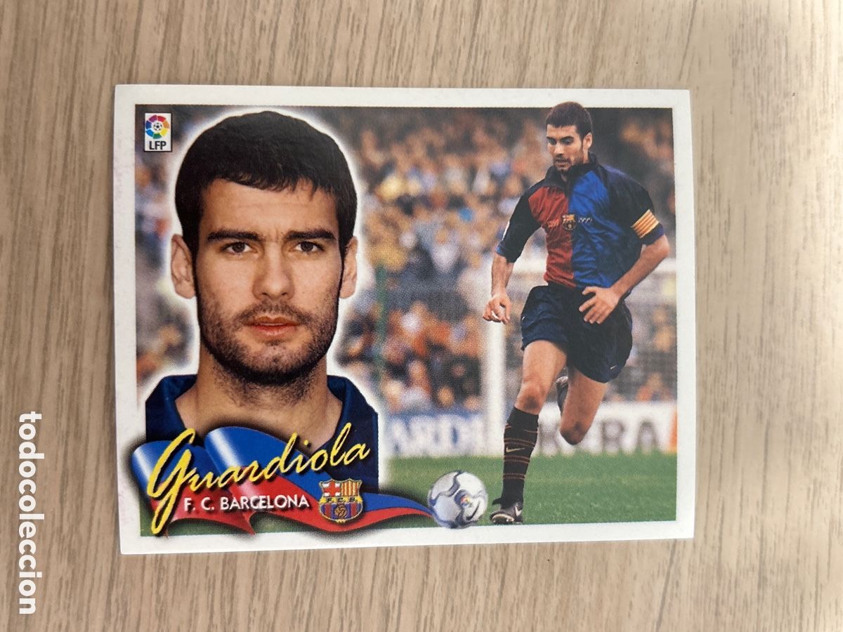 Cromos de Futebol: GUARDIOLA F. C. BARCELONA LIGA ESTE 2000 2001 00 01 SIN PEGAR NUNCA PEGADO