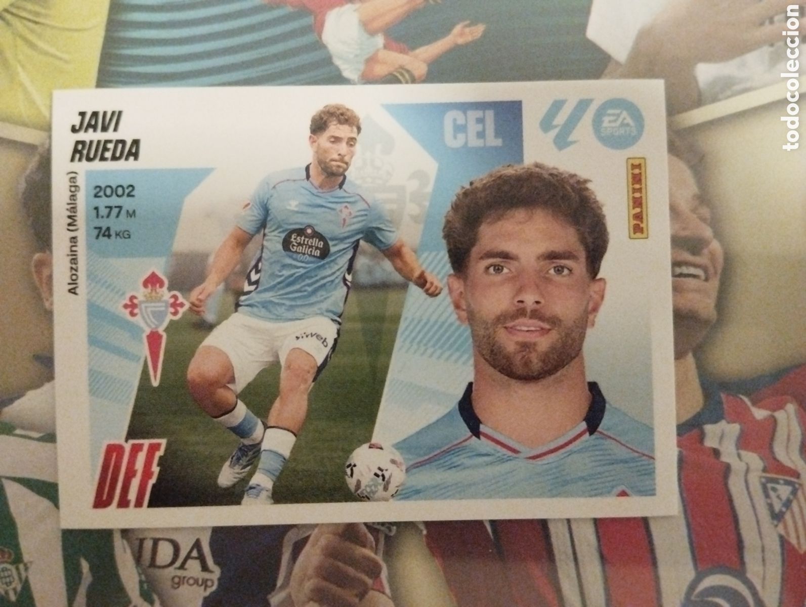 Cromos de F&uacute;tbol: LIGA ESTE 2025 2026 25 26 - PANINI - N&ordm; 6 BIS JAVI RUEDA REAL CLUB CELTA DE VIGO