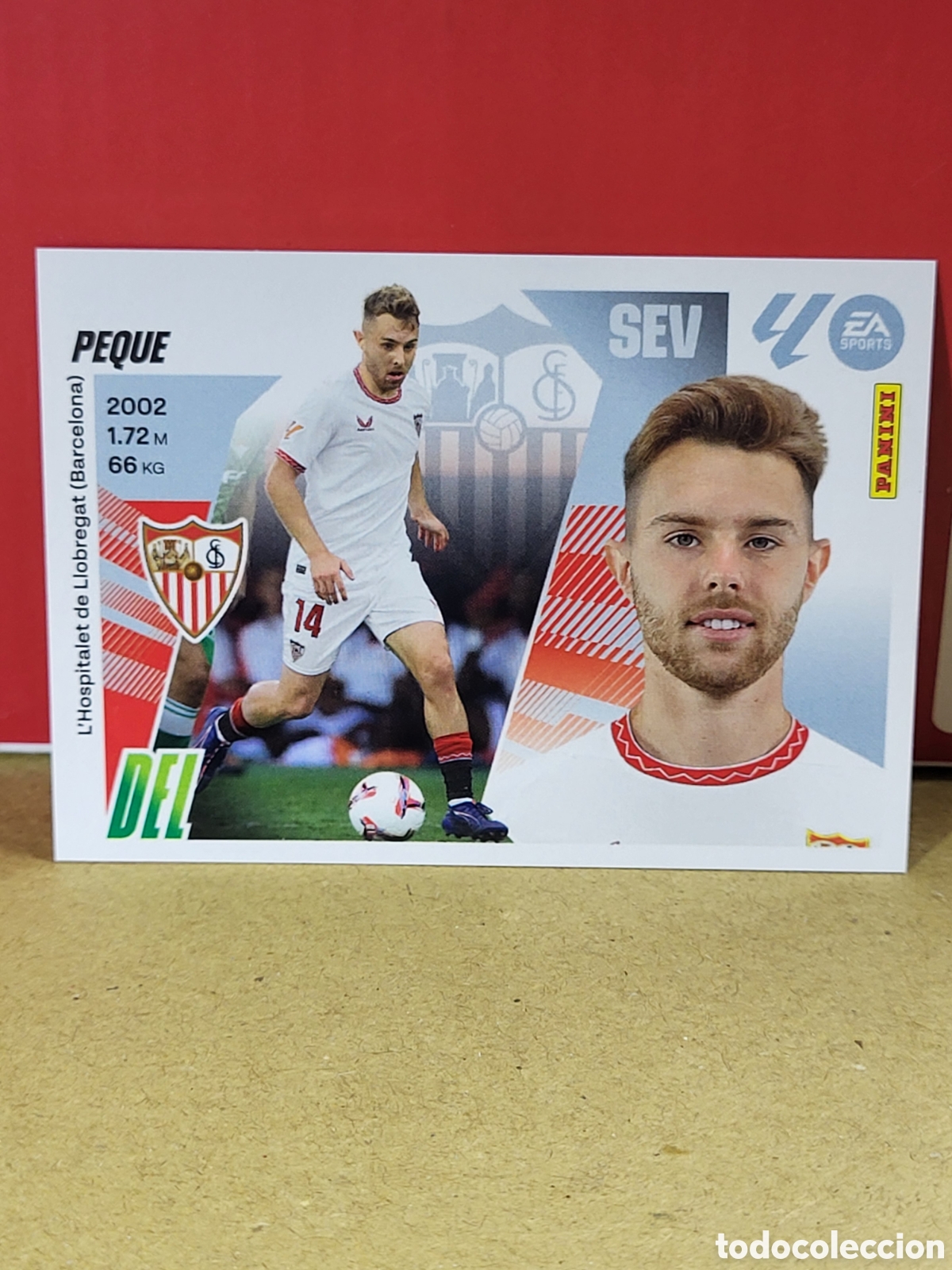 Cromos de f&uacute;tbol: PEQUE SEVILLA N&ordm; 16 LIGA ESTE 25 26 2025 2026 PANINI